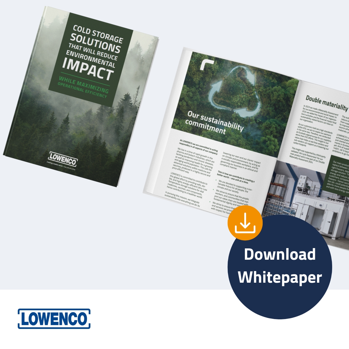 DID YOU KNOW THAT YOUR COLD STORAGE CAN BE BOOTH COST-EFFECTIVE AND AT THE SAME TIME REDUCE ENVIRONMENTAL IMPACT.

We’re committed to help companies cut energy costs while reducing their carbon footprint.

In our latest whitepaper, you’ll learn: 
❄️ How our innovative design can