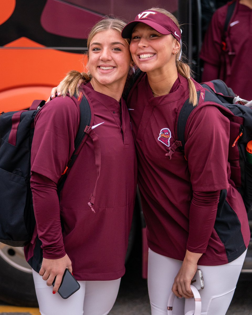 The Hokies have arrived 🗣️

#Hokies🥎
