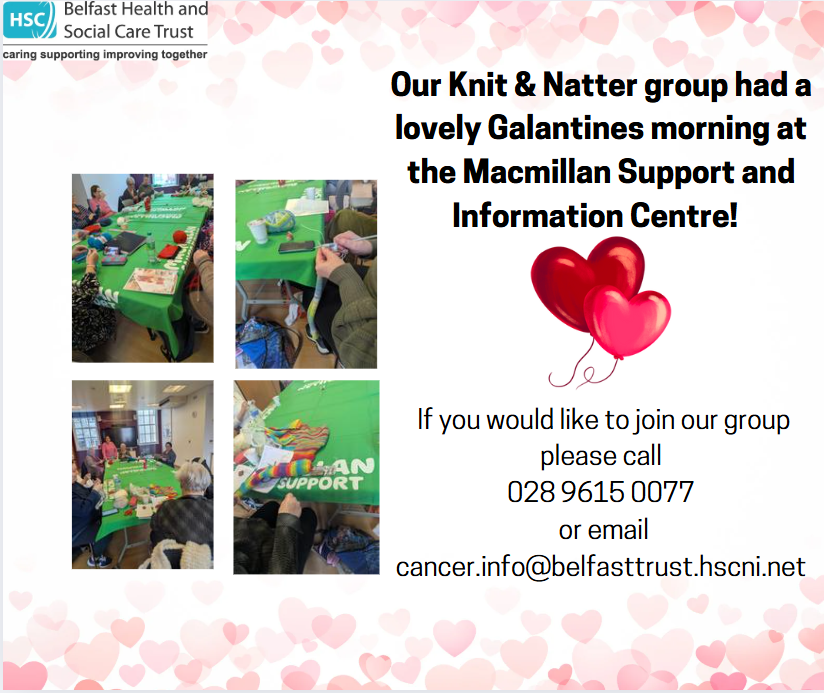 BTCancerSupport's tweet photo. @BelfastTrust 
#belfasttrustcancersupport #hereforeachother https://t.co/p4H3sHWNrz