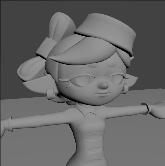 she was in fact not nearing completion. However, NOW... she is nearing completion