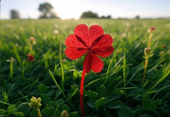 Maybe Luck is alot like a Love.
You have to go all the way to find it.