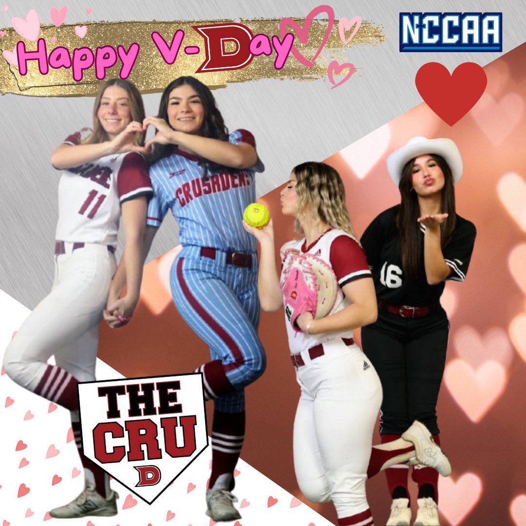 Dallas Christian College Softball (@dccrusoftball) on Twitter photo Val and the girls wish you a Happy Valentineās Day! What do you ā¤ļø about Softball? Val and the girls wish you a Happy Valentineās Day! What do you ā¤ļø about Softball?