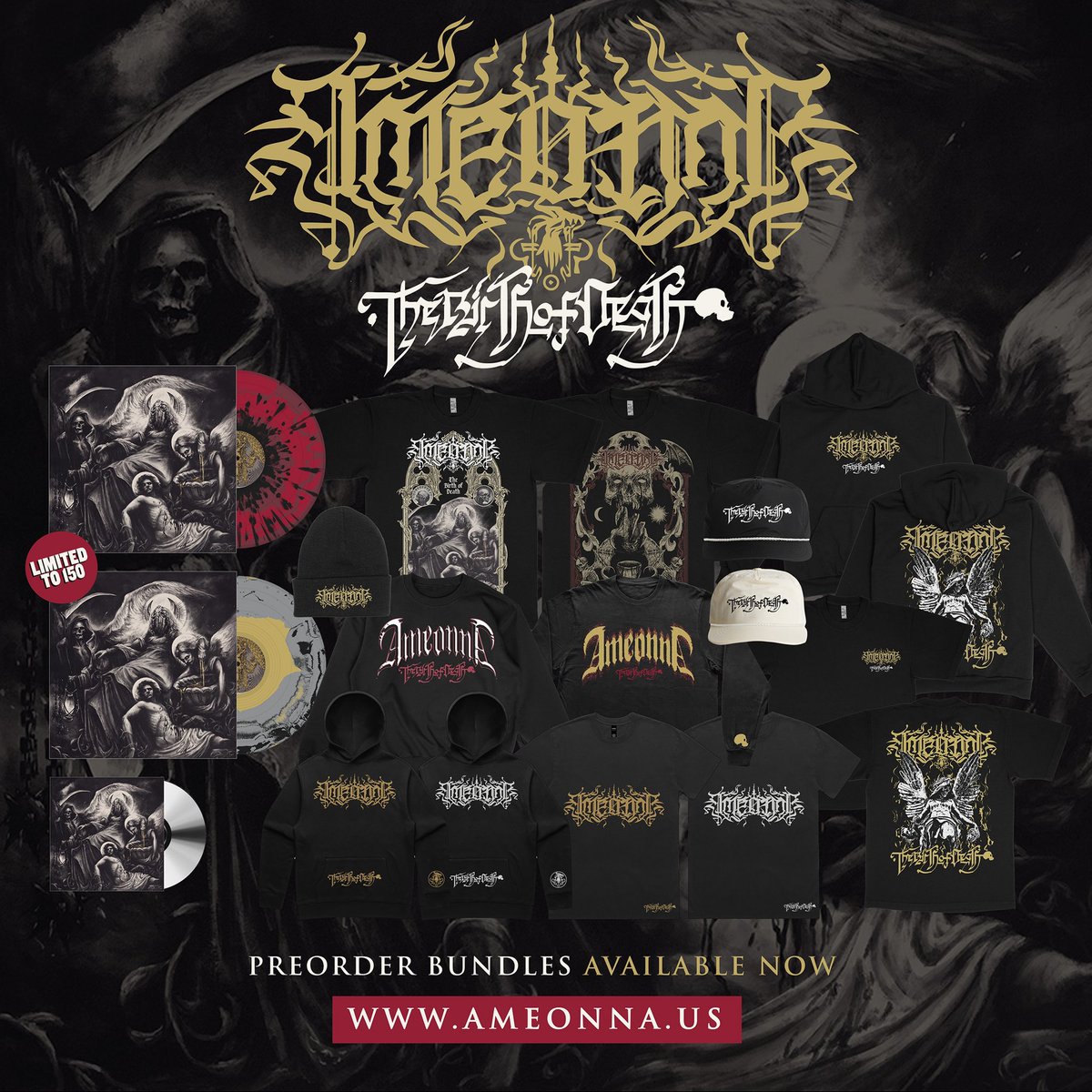 The Birth of Death is out now - limited merch is available for the next week. 

What is your favorite song?