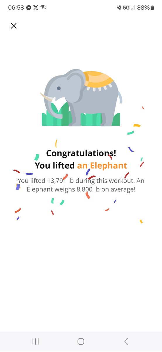 POG.

Really figuring out this gym thing!
Also love the how much you lifted feature on the Shred app!