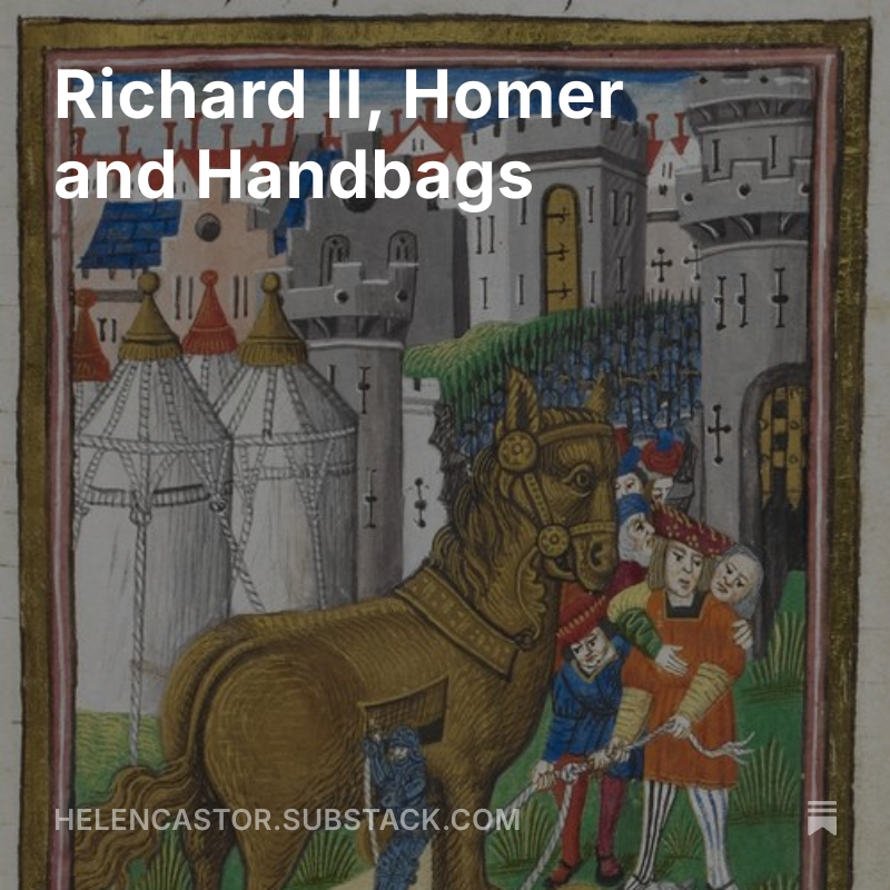 hrcastor's tweet photo. From Boccaccio to Versace: a theory about Richard II's epitaph
(link to follow below) https://t.co/ah8aS4pcg1