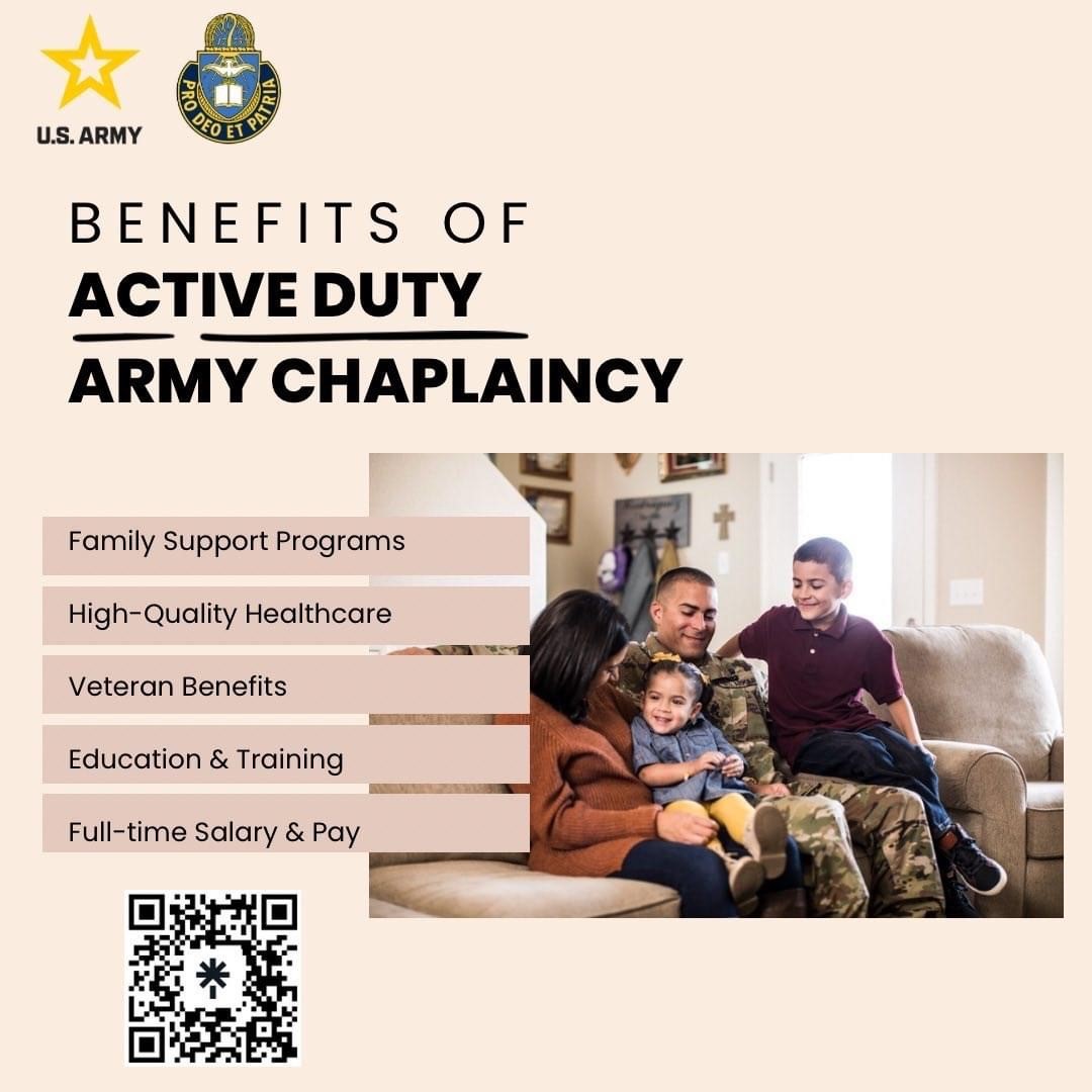 3_MRB_USAREC's tweet image. Scan the QR code to speak with our U.S. Army North Central Chaplain Recruiting Station team and learn how you can become part of the U.S. Army Chaplain Corps.

#ArmyChaplain #ArmyChaplaincy