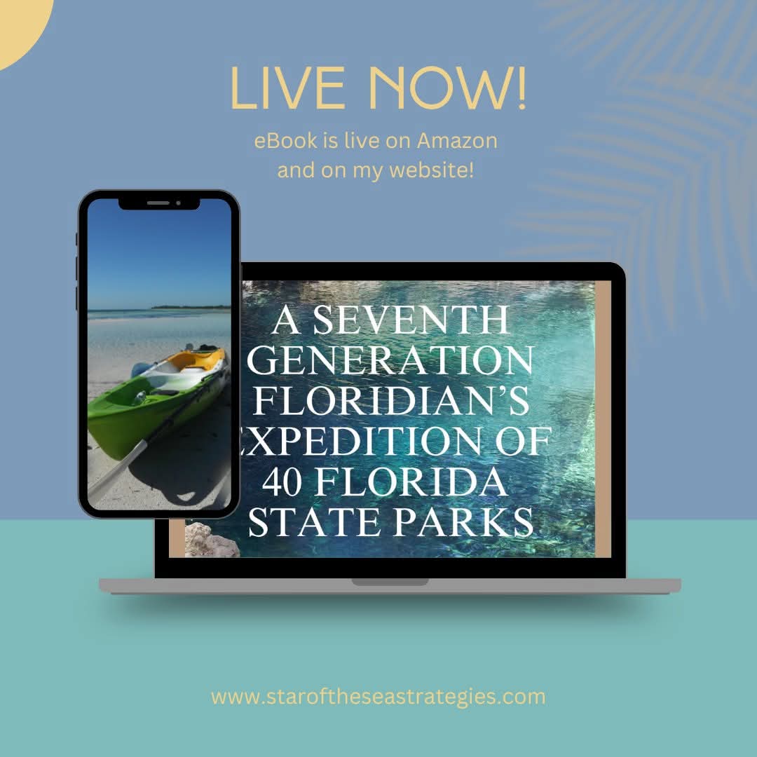 KatieLaneFL's tweet image. 💖 Happy Valentine's Day! My eBook launch is live!! Available on Amazon as an eBook and as a downloadable PDF on my website, staroftheseastrategies.com under the shop tab!
#Expedition40 #FLStateParks #7thgenerationfloridian #floridianfriday #aspireadvocateanchor