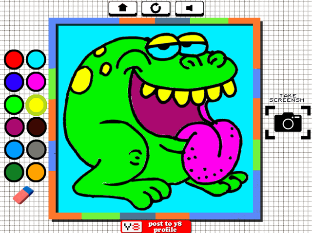 y8game_fun's tweet photo. Funny coloring game for kids! 🐸📷 #coloring #Coloringfun4kids #Y8Bring to life those funny images 📷📷 🧑‍🎨🖌️ https://t.co/C4qxk15osT