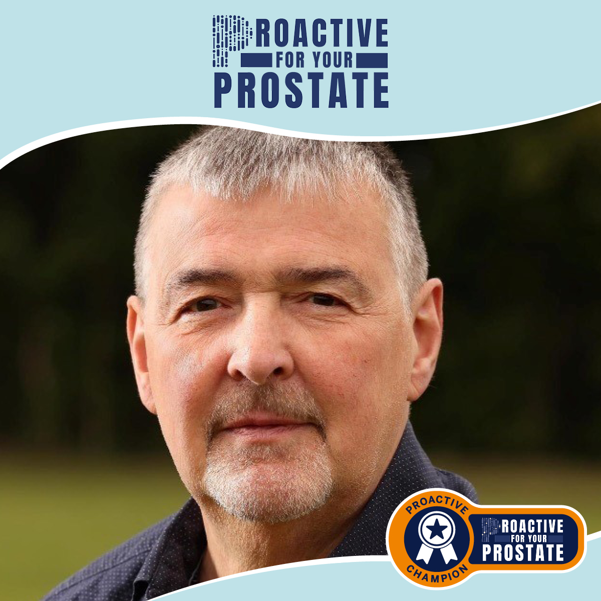💙 “As someone who was diagnosed with incurable prostate cancer at 60, having been asymptomatic until a runners’ groin strain 3 months prior to my diagnosis, I was devastated to then find out that I’d had a right to a PSA blood test from age 50 but didn’t know about it. A