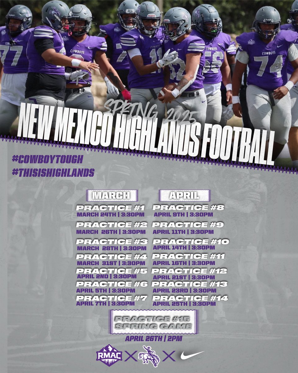 Iron Sharpens Iron..

<a href="/NMHUFootball/">NMHU Football</a> 

#CowboyTough | #ThisIsHighlands