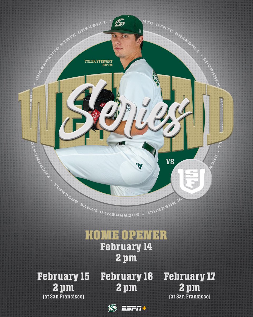 Sac State Baseball (@sacstbaseball) on Twitter photo ππ§βπ¦ π§ππ πβ‘οΈβΎοΈ
Opening Day is finally here! Hornets vs. Dons today at 2 PM at John Smith Field! #StingersUp ππ§βπ¦ π§ππ πβ‘οΈβΎοΈ
Opening Day is finally here! Hornets vs. Dons today at 2 PM at John Smith Field! #StingersUp