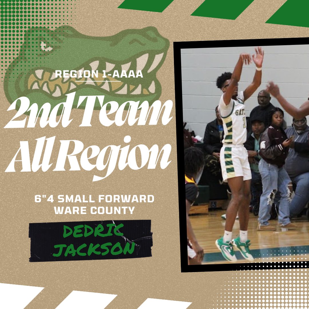 Coach Lenny Williams (@coachlenatl) on Twitter photo Congratulations to Senior Dedric Jackson <a href="/Dedricjackson33/">Dedric Jackson</a> from Ware County High School on Making 2nd Team All-Region 1-AAAA! <a href="/WareCoGators/">Ware County Gator Nation</a> <a href="/BTS_Report/">Baseline To Sideline(Ωψφ)</a> <a href="/KyleSandy355/">Kyle Sandy</a> <a href="/TheWelchyReport/">Welchy Report</a> <a href="/connect_hoops/">College Hoops Connect, Inc</a> <a href="/Relentless_Hoop/">Relentless Hoops</a> <a href="/JHillsman/">JHillsman</a> <a href="/swish_scout/">SWISH SCOUTING</a> <a href="/scoreatlanta/">SCORE Atlanta</a> Congratulations to Senior Dedric Jackson <a href="/Dedricjackson33/">Dedric Jackson</a> from Ware County High School on Making 2nd Team All-Region 1-AAAA! <a href="/WareCoGators/">Ware County Gator Nation</a> <a href="/BTS_Report/">Baseline To Sideline(Ωψφ)</a> <a href="/KyleSandy355/">Kyle Sandy</a> <a href="/TheWelchyReport/">Welchy Report</a> <a href="/connect_hoops/">College Hoops Connect, Inc</a> <a href="/Relentless_Hoop/">Relentless Hoops</a> <a href="/JHillsman/">JHillsman</a> <a href="/swish_scout/">SWISH SCOUTING</a> <a href="/scoreatlanta/">SCORE Atlanta</a>