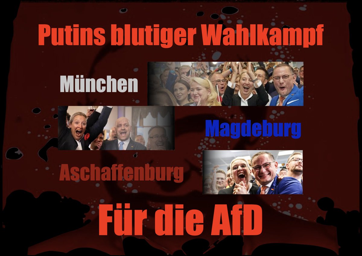 Ich glaube nicht mehr an Zufälle.
#München #Magdeburg #Aschaffenburg