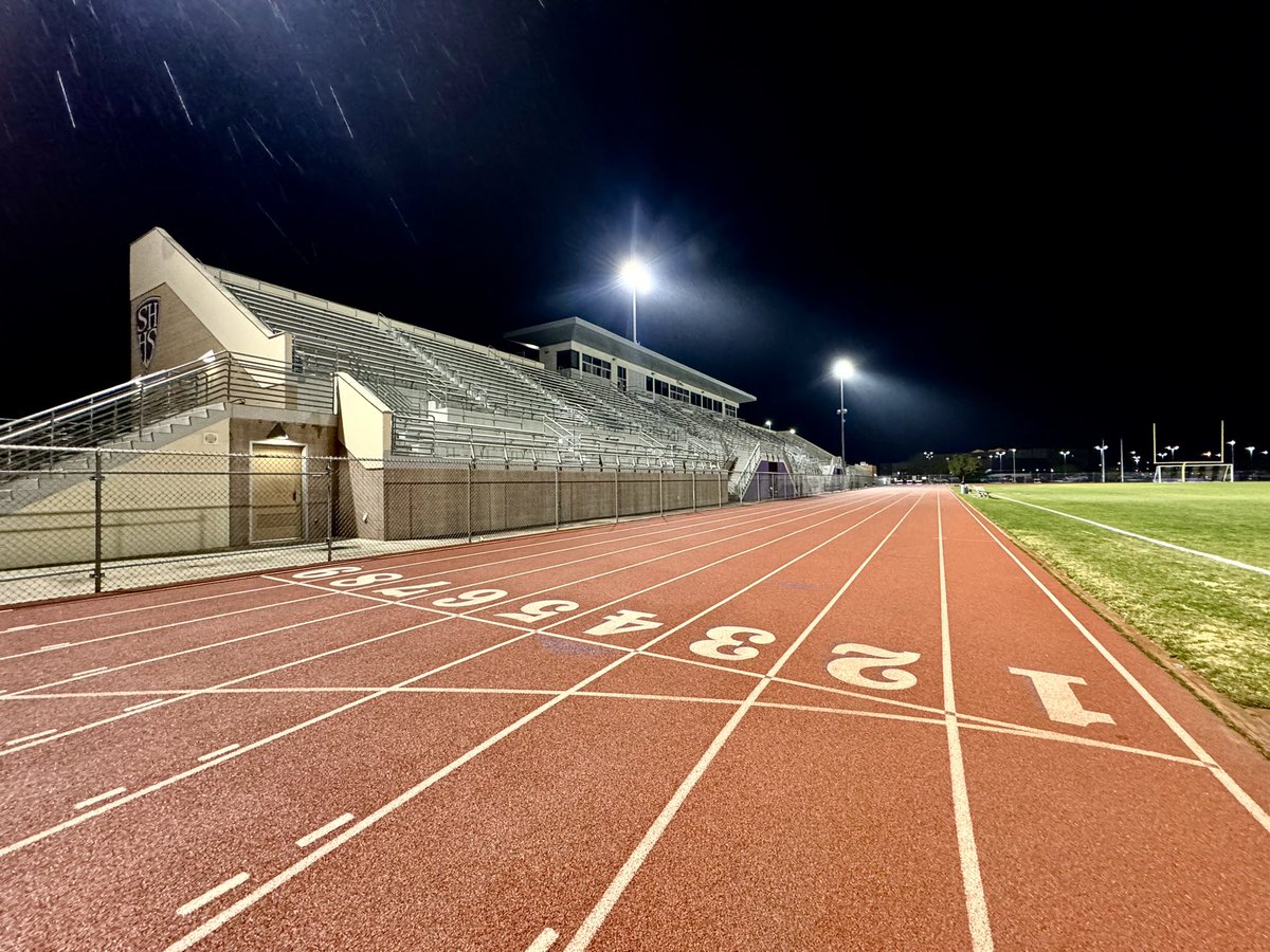 We don’t get much rain in the desert, but when we do … our track looks new and clean.