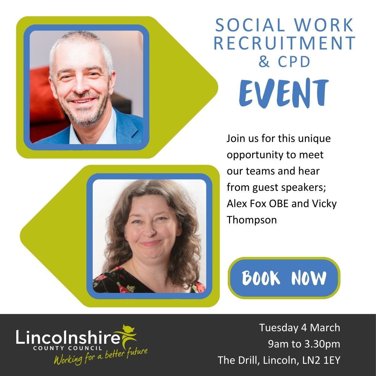 Every-One (@every_oneuk) on Twitter photo 🗓️Join Vicky <a href="/LincolnshireCC/">Lincolnshire County Council</a> #SocialWork #Recruitment & CPD #Event🗓️
Find out about working in #adultsocial with #LincolnshireCountyCouncil, #career opportunities and getting involved in co-production, all whilst boosting #professional development 🧑⚕️👉 bit.ly/4fY4bpX 🗓️Join Vicky <a href="/LincolnshireCC/">Lincolnshire County Council</a> #SocialWork #Recruitment & CPD #Event🗓️
Find out about working in #adultsocial with #LincolnshireCountyCouncil, #career opportunities and getting involved in co-production, all whilst boosting #professional development 🧑⚕️👉 bit.ly/4fY4bpX