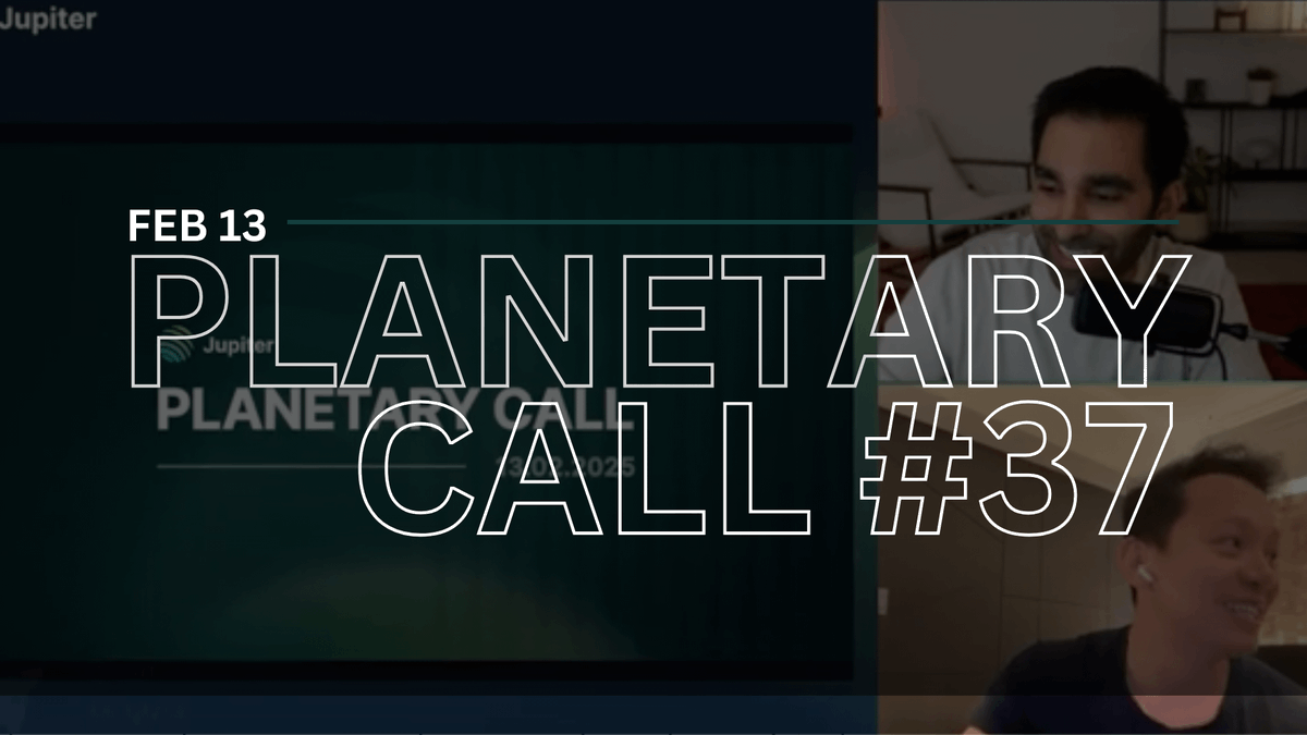 our last planetary call had too much alpha. 

here's everything you might have missed⤵️