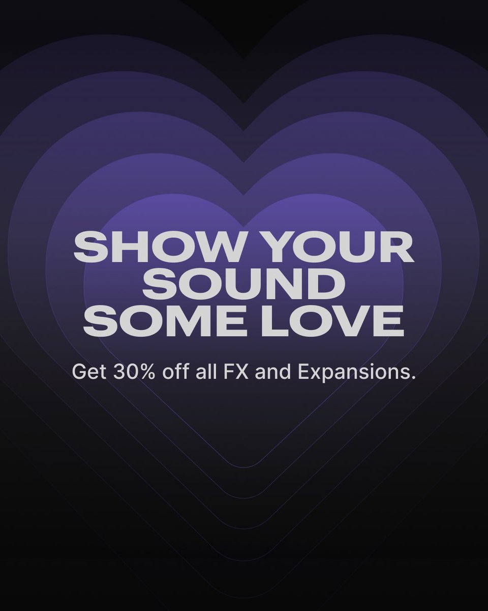 Minimal Audio (@minimal_audio) on Twitter photo Show your sound the love it deserves ♥️ Take 30% off all effects and expansions this weekend during our Valentine’s Day flash sale! 
minimal.audio Show your sound the love it deserves ♥️ Take 30% off all effects and expansions this weekend during our Valentine’s Day flash sale! 
minimal.audio