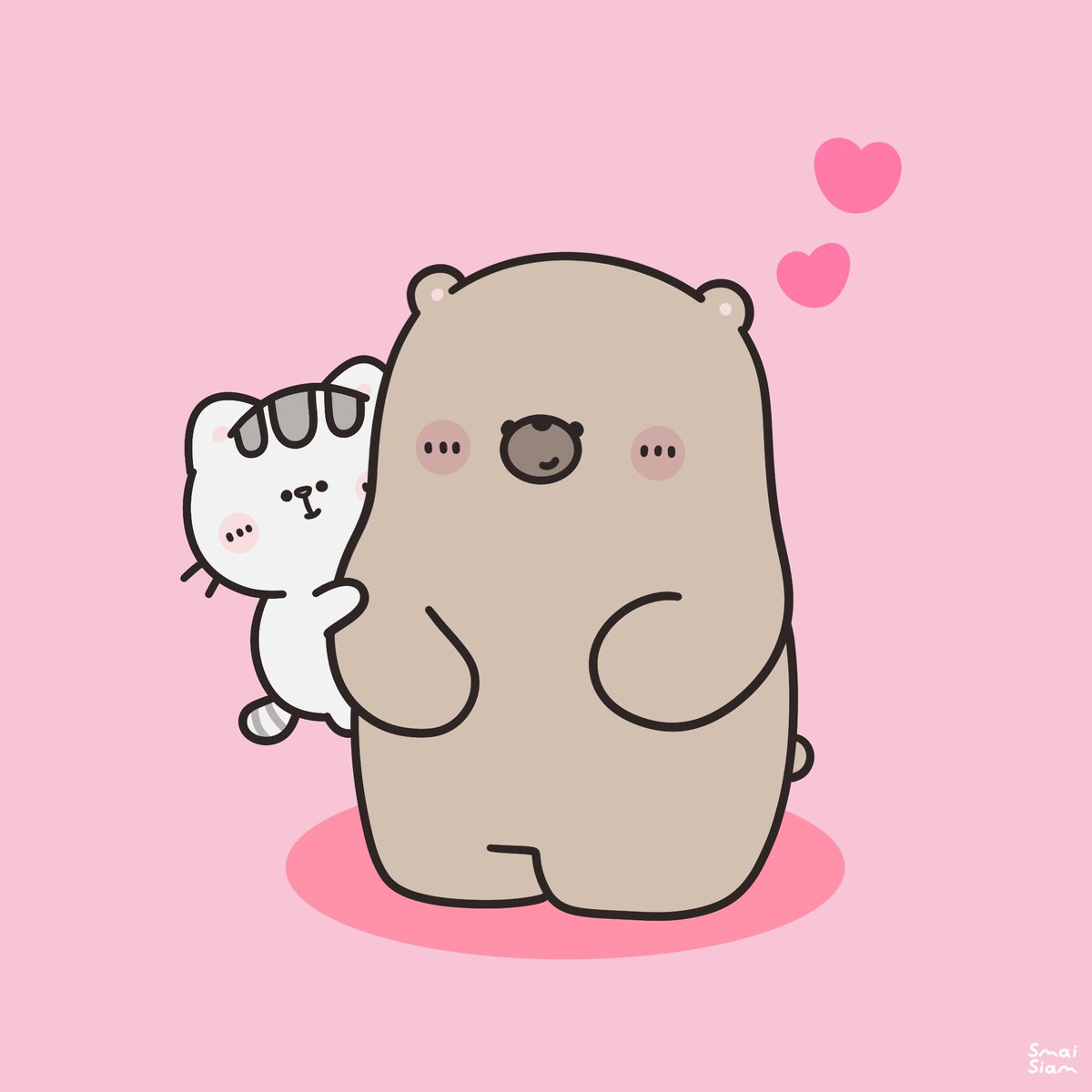 จมายเม่นเม่นและแมวพัมพุง 🦔🍑🐱 tweet media