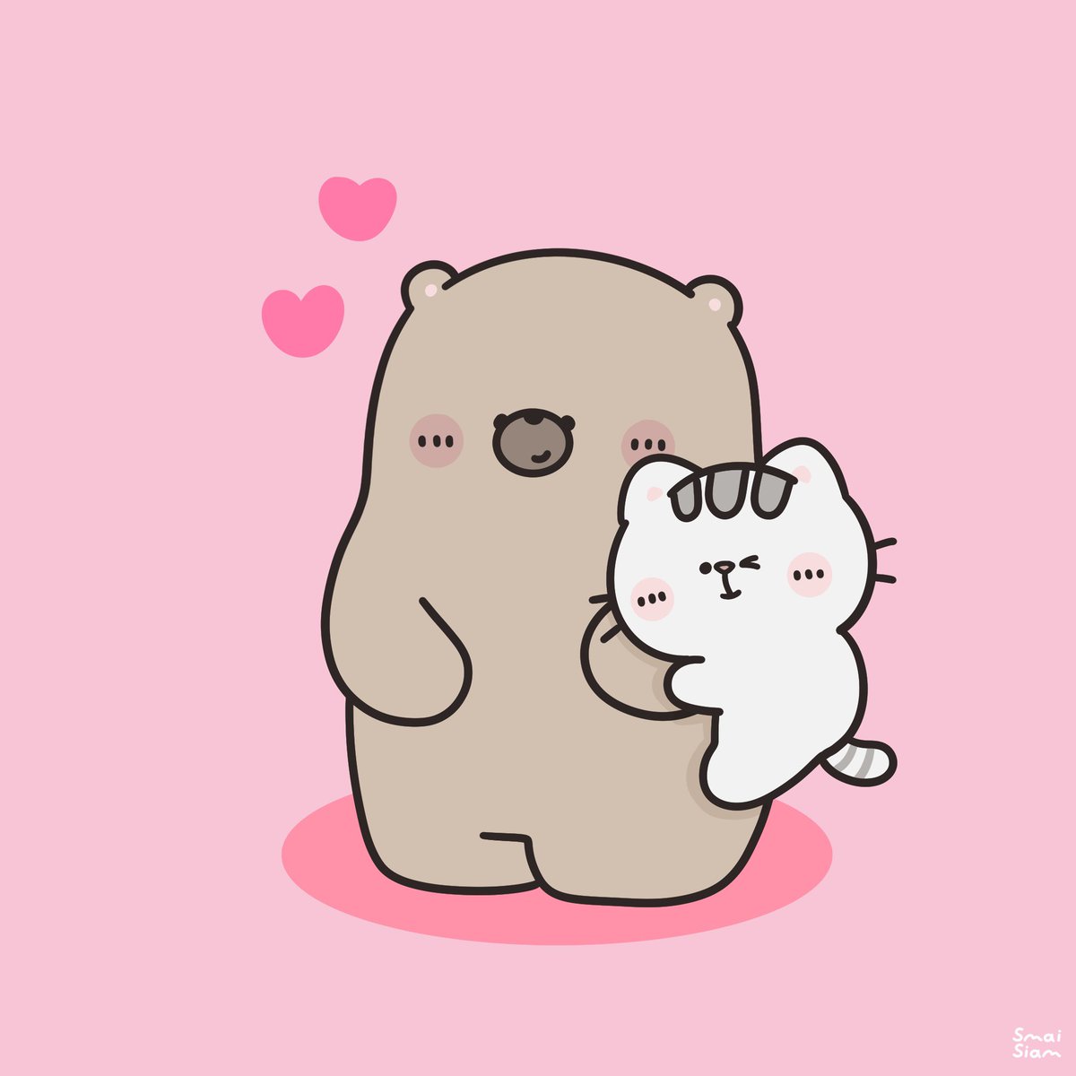 จมายเม่นเม่นและแมวพัมพุง 🦔🍑🐱 tweet media