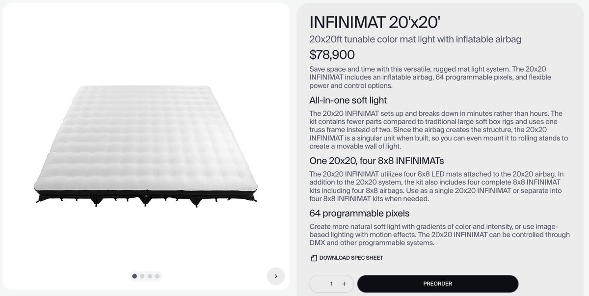 sberens1's tweet image. you sleep on an air mattress. I sleep on an infinimat. Neither of us have a bedframe but we are not the same