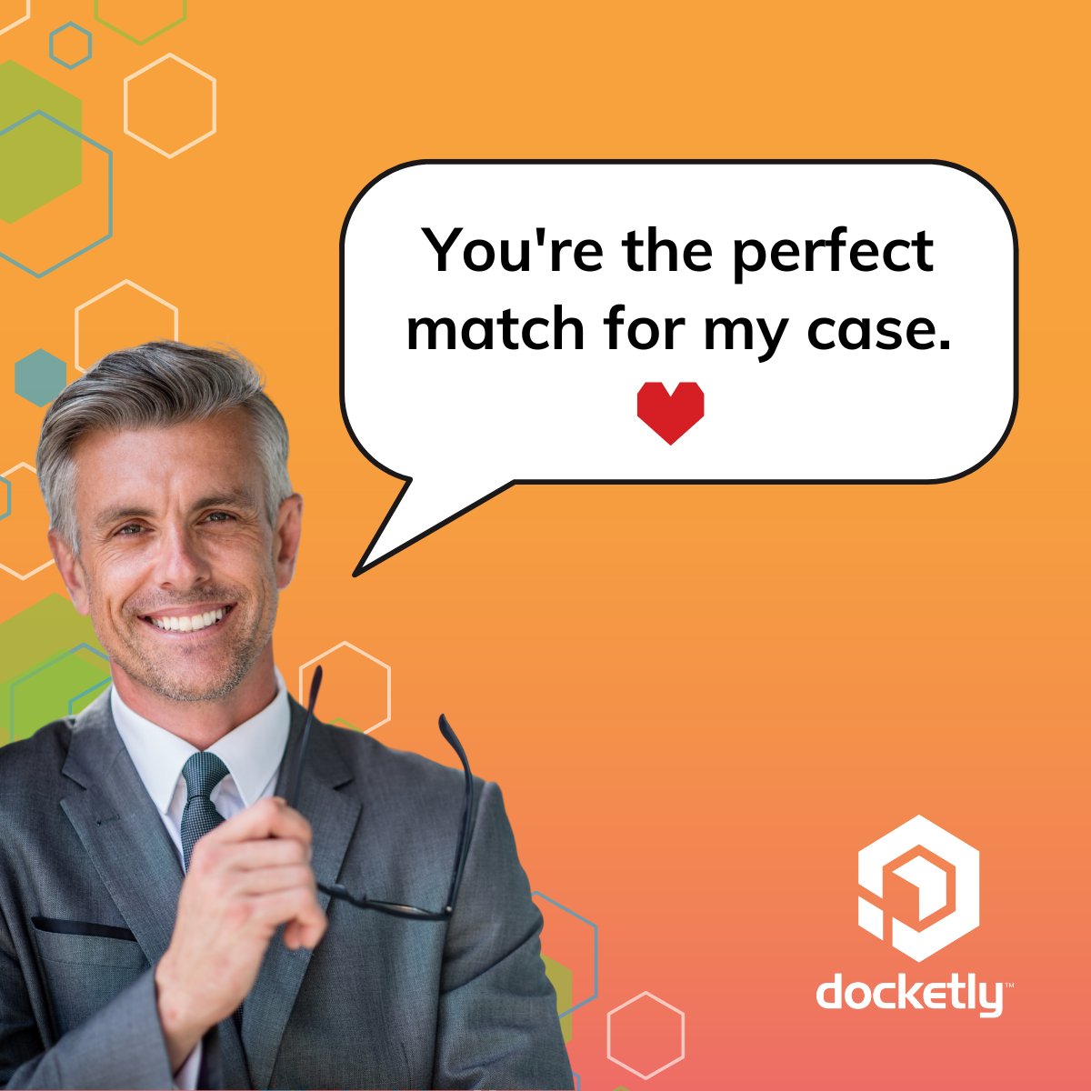 docketly's tweet image. Nothing says true love like a perfectly covered court date. This Valentine’s Day, we’re sharing the love with the attorneys who appear when it matters most—and the firms who trust them to get the job done. 💌 
 
#ValentinesDay #attorneys #lawfirm