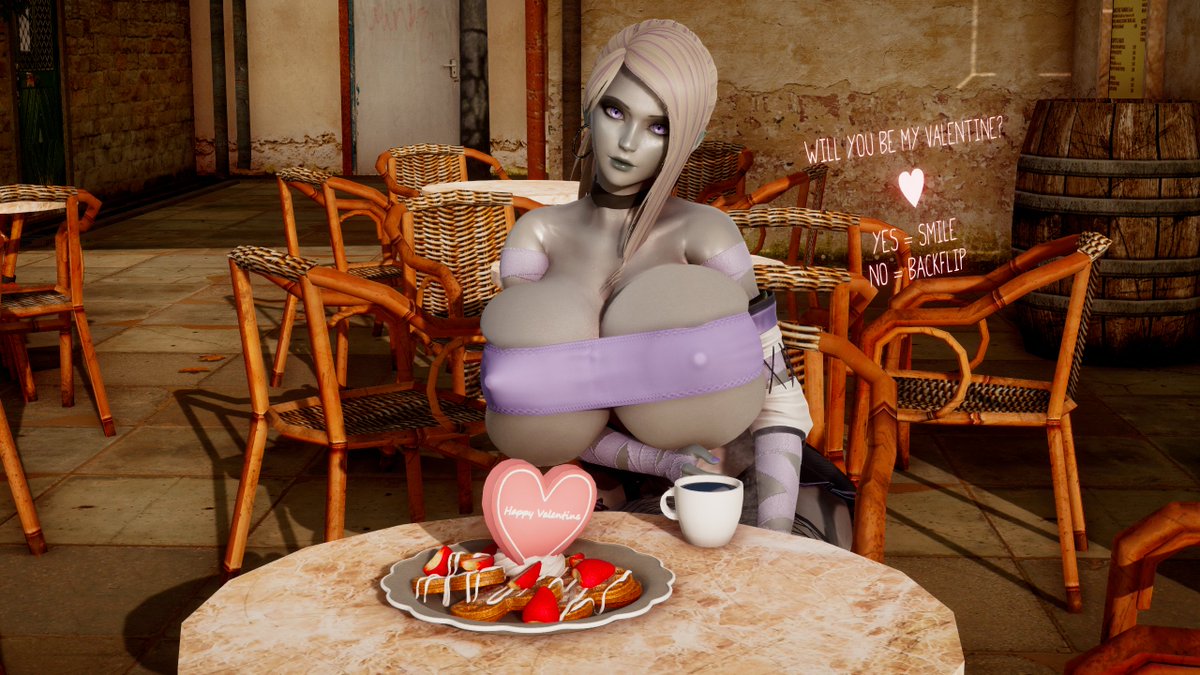 CyberTechDolls's tweet photo. Noon passed. Forse looked at her companion, puzzled. 
"You want me to be your Valentine?"
"Yes."
"Well." Forse adopted a more feminine pose.
"And what will you say?"
"What does a Valentine do?"
Her companion whispered.
"With hips?"
"Yes!"
"Alright. Hope your head can handle it." https://t.co/FDNu8NNixF
