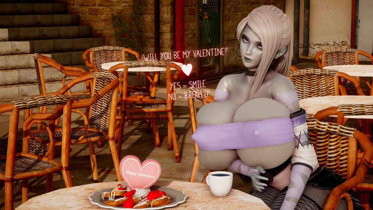 CyberTechDolls's tweet photo. Noon passed. Forse looked at her companion, puzzled. 
"You want me to be your Valentine?"
"Yes."
"Well." Forse adopted a more feminine pose.
"And what will you say?"
"What does a Valentine do?"
Her companion whispered.
"With hips?"
"Yes!"
"Alright. Hope your head can handle it." https://t.co/FDNu8NNixF