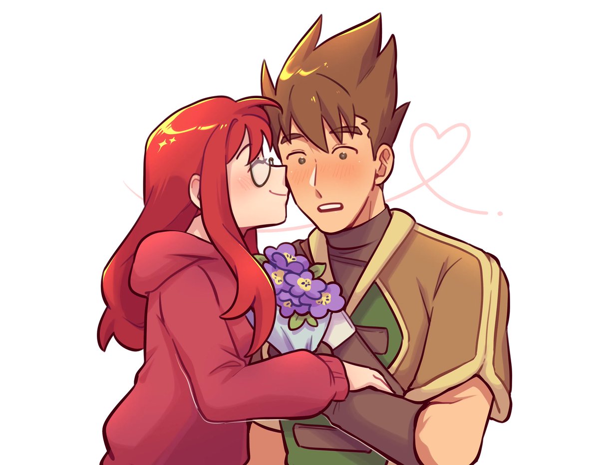 Happy Valentine’s Day from me and my lover Garet.

Art by @/tamatanz
#goldensun #selfship #yumeship