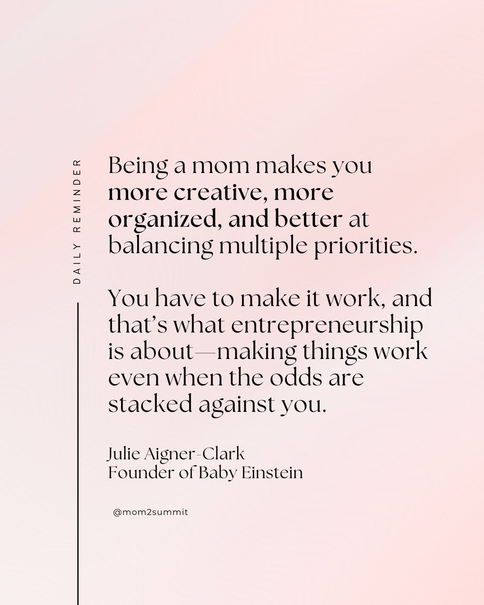 What’s one way motherhood has made you a better entrepreneur? Drop your thoughts below! ⬇️ #MompreneurLife #Supermom #EntrepreneurMindset