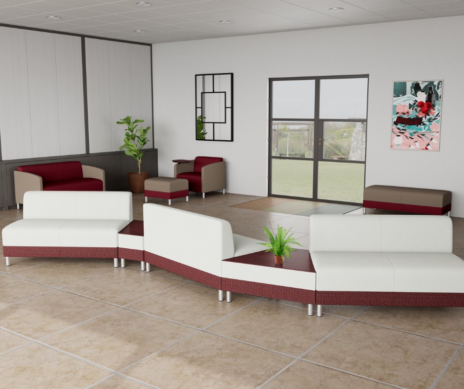LesroIndustries's tweet photo. Dressed in reds ❤️ 

We love the endless fabric and finish combinations you can make with Fremont.  
⁠
Ready to design your own? 🔗
https://t.co/HsuwtvJxrM

#Lesro #Fremont #interiordesign #receptionfurniture #educationdesign #healthcaredesign #SeatingTheWayYouWantIt https://t.co/4eqkMhk7AL