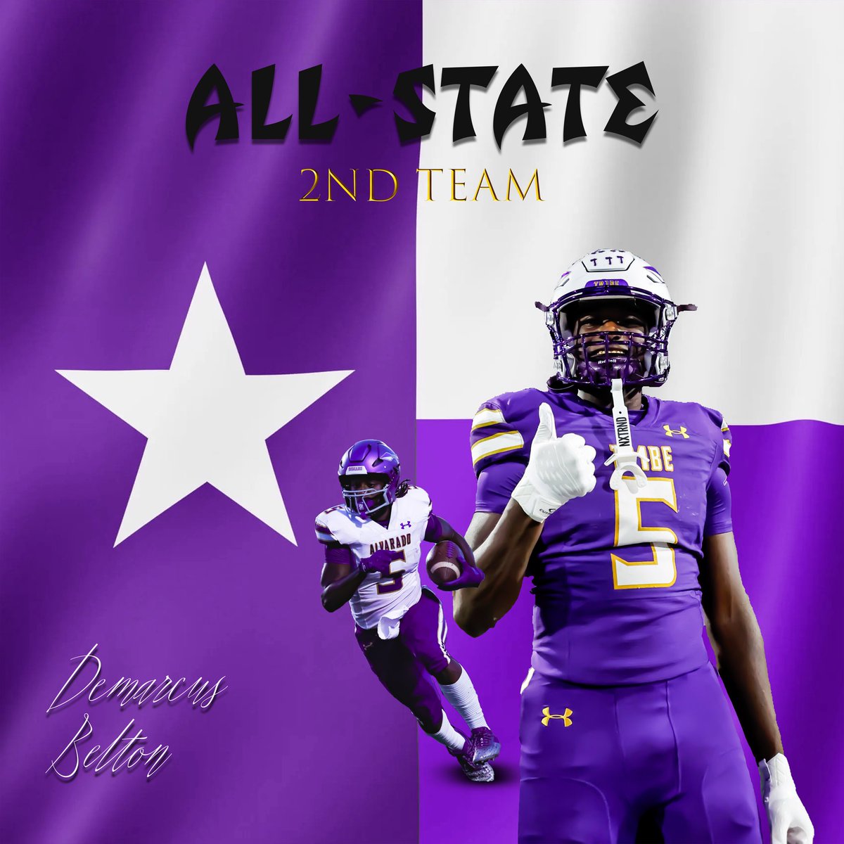 Blessed to be 2nd team All-State!