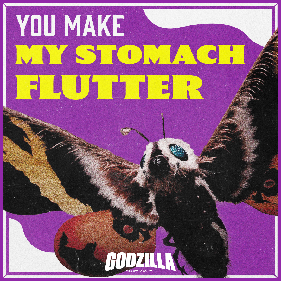 Stomp into Valentine’s Day with some kaiju love! 

#Godzilla