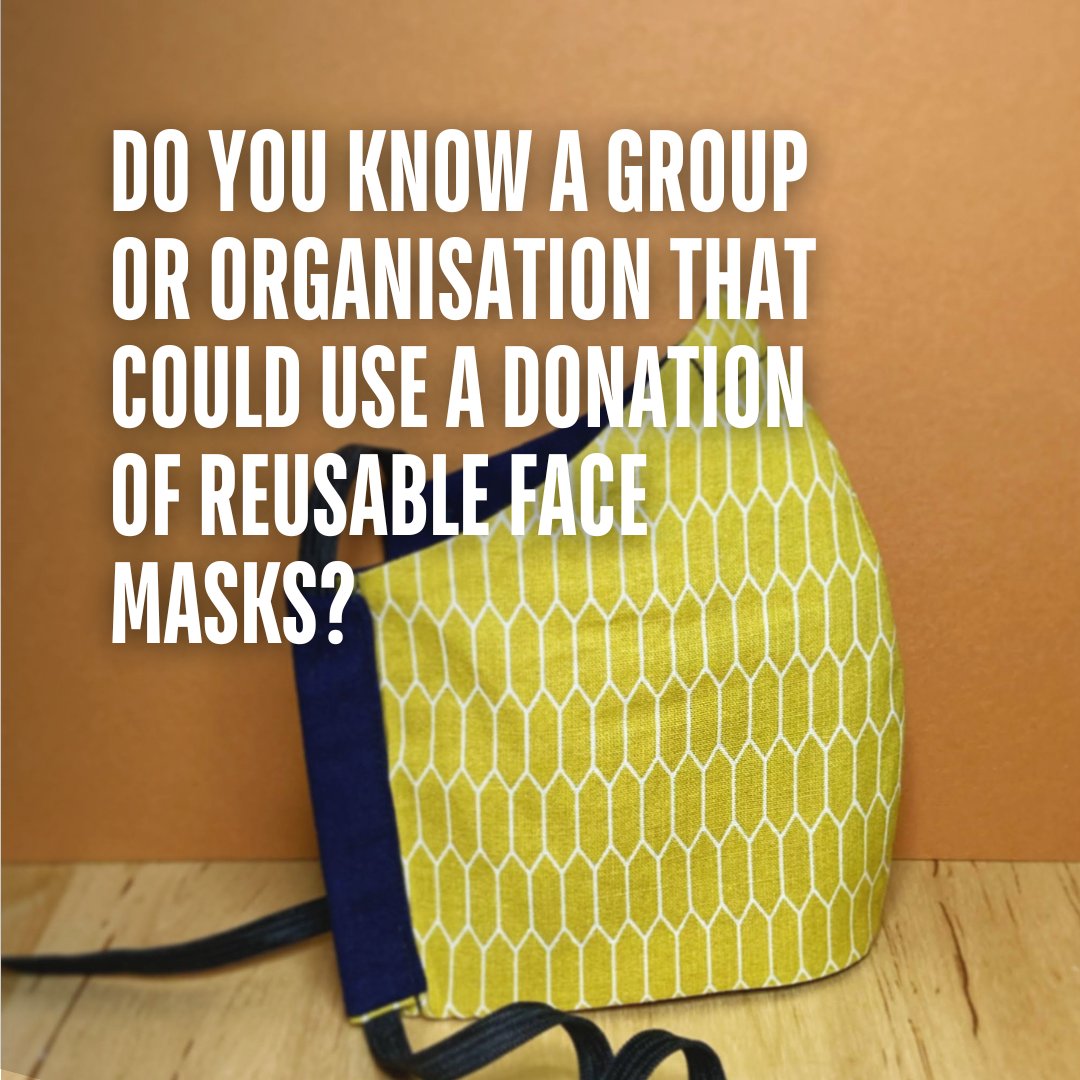 WeMakeGoodIre's tweet image. Call Out! Know a local group needing reusable cotton face masks? We have some to give away! Tag someone or DM us for info. Let’s ensure they’re used well! 
#WeMakeGood #CommunitySupport #ReusableMasks #SupportLocal #CommunityCare #MaskForAll