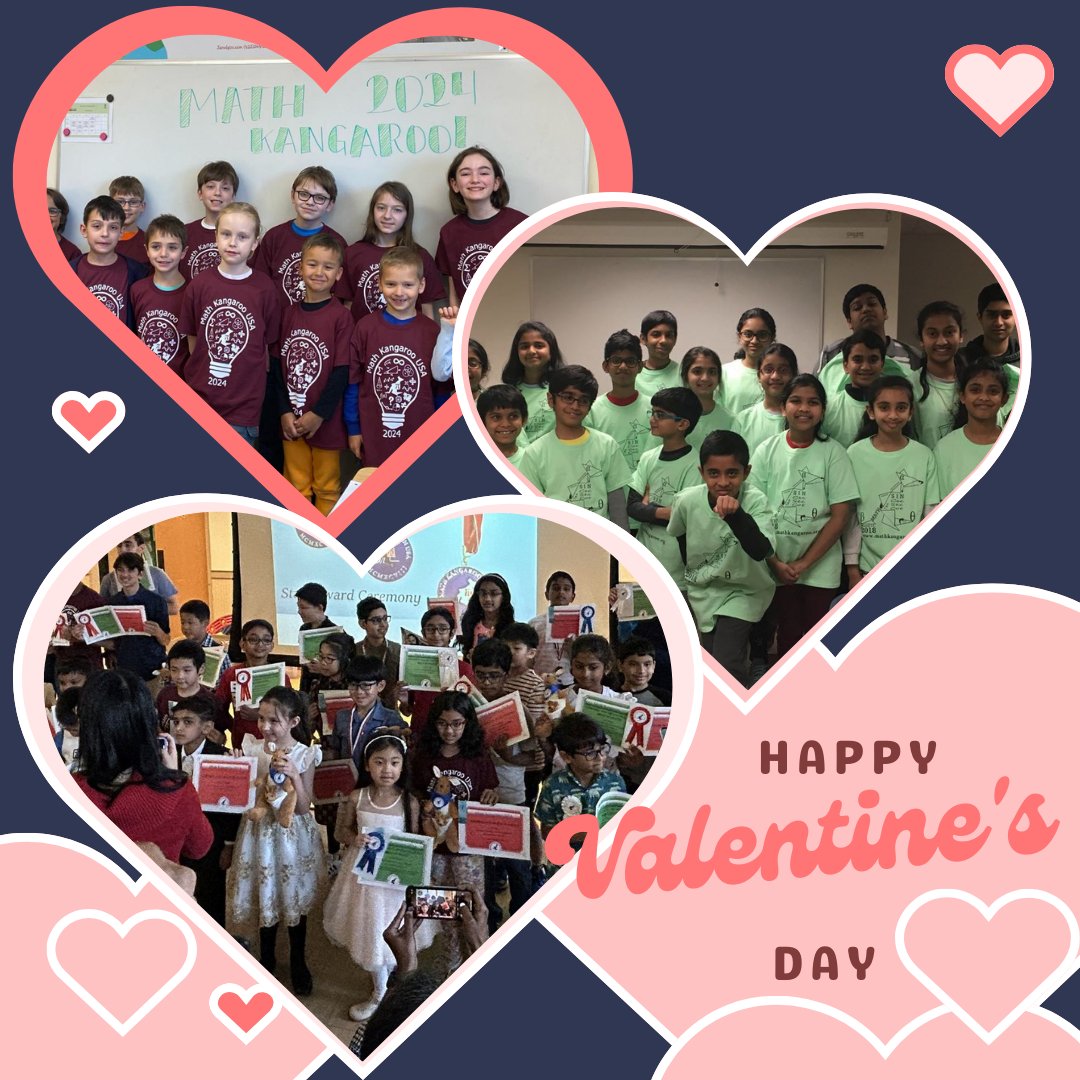 UsaKangaroo's tweet photo. ❤️🦘 Happy Valentine's Day from Math Kangaroo! 🦘❤️
Wishing you a day filled with love, joy, and of course—fun math challenges! 💕➗➕

#ValentinesDay #MathKangaroo #LoveMath #MathFun #ValentinesMath #MathLove #MathIsFun #Mathematics #STEM  #MathChallenges #STEMEducation https://t.co/YQvN0kOrc2