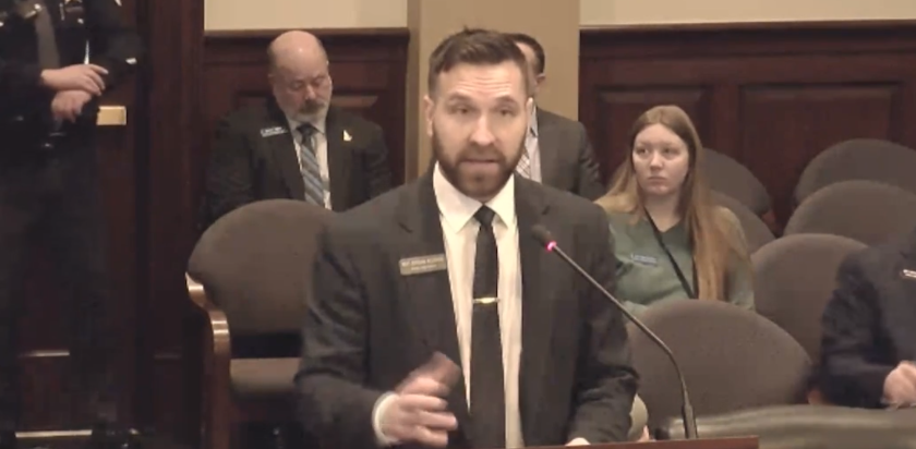 brianalmon's tweet photo. Rep. Jordan Redman introduces a bill that would prohibit Idaho employers from hiring illegal aliens, and would require them to use E-Verify to ensure their legal status. https://t.co/4FvXHZ2oqv