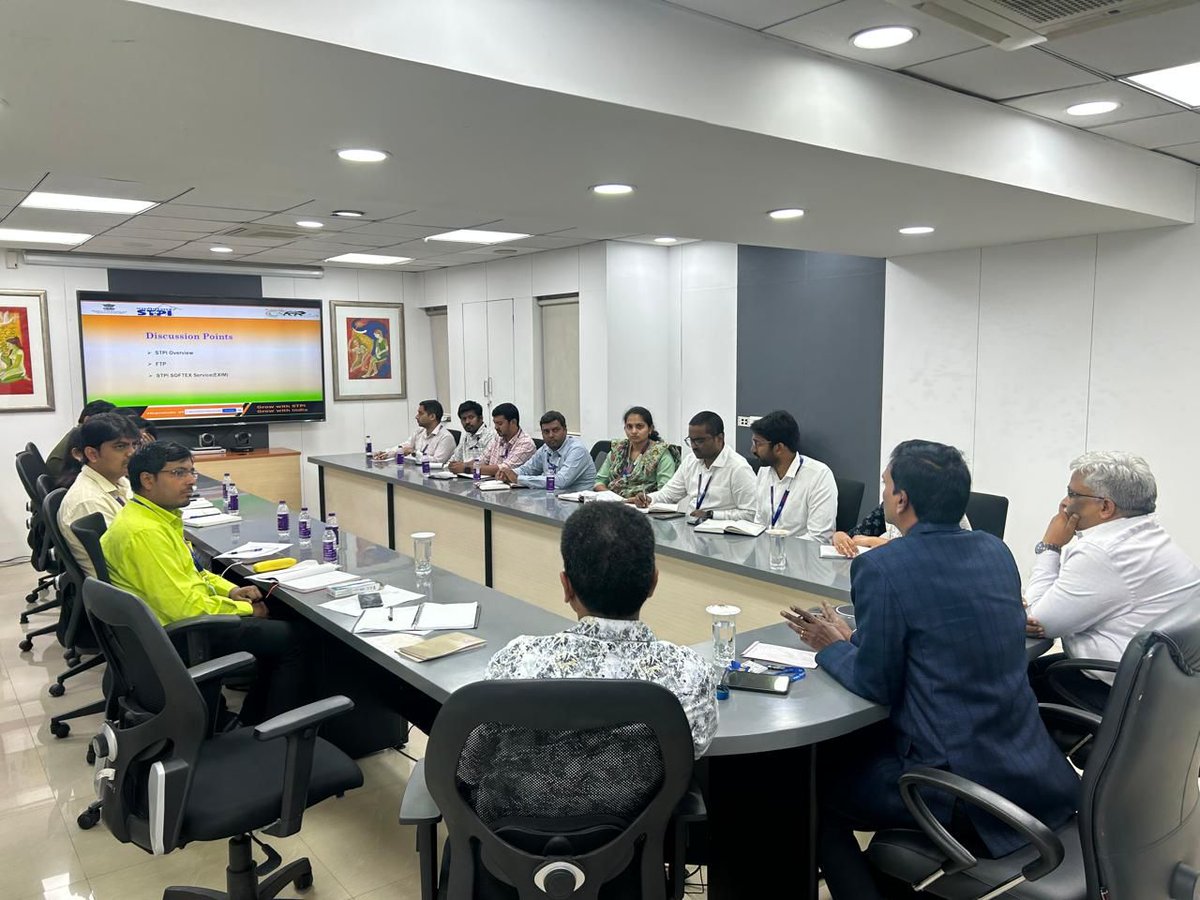 STPI Hyderabad (@stpihyderabad) on Twitter photo Today <a href="/STPIHyderabad/">STPI Hyderabad</a> interacted with State Bank of India Team at LHO Hyderabad and given the presentation on importance of Softex for IT/ITES Industry. More than 200 members participated virtually to this session. #GrowWithSTPI #DigitalIndia #STPIINDIA <a href="/arvindtw/">Arvind Kumar</a> <a href="/TheOfficialSBI/">State Bank of India</a> Today <a href="/STPIHyderabad/">STPI Hyderabad</a> interacted with State Bank of India Team at LHO Hyderabad and given the presentation on importance of Softex for IT/ITES Industry. More than 200 members participated virtually to this session. #GrowWithSTPI #DigitalIndia #STPIINDIA <a href="/arvindtw/">Arvind Kumar</a> <a href="/TheOfficialSBI/">State Bank of India</a>