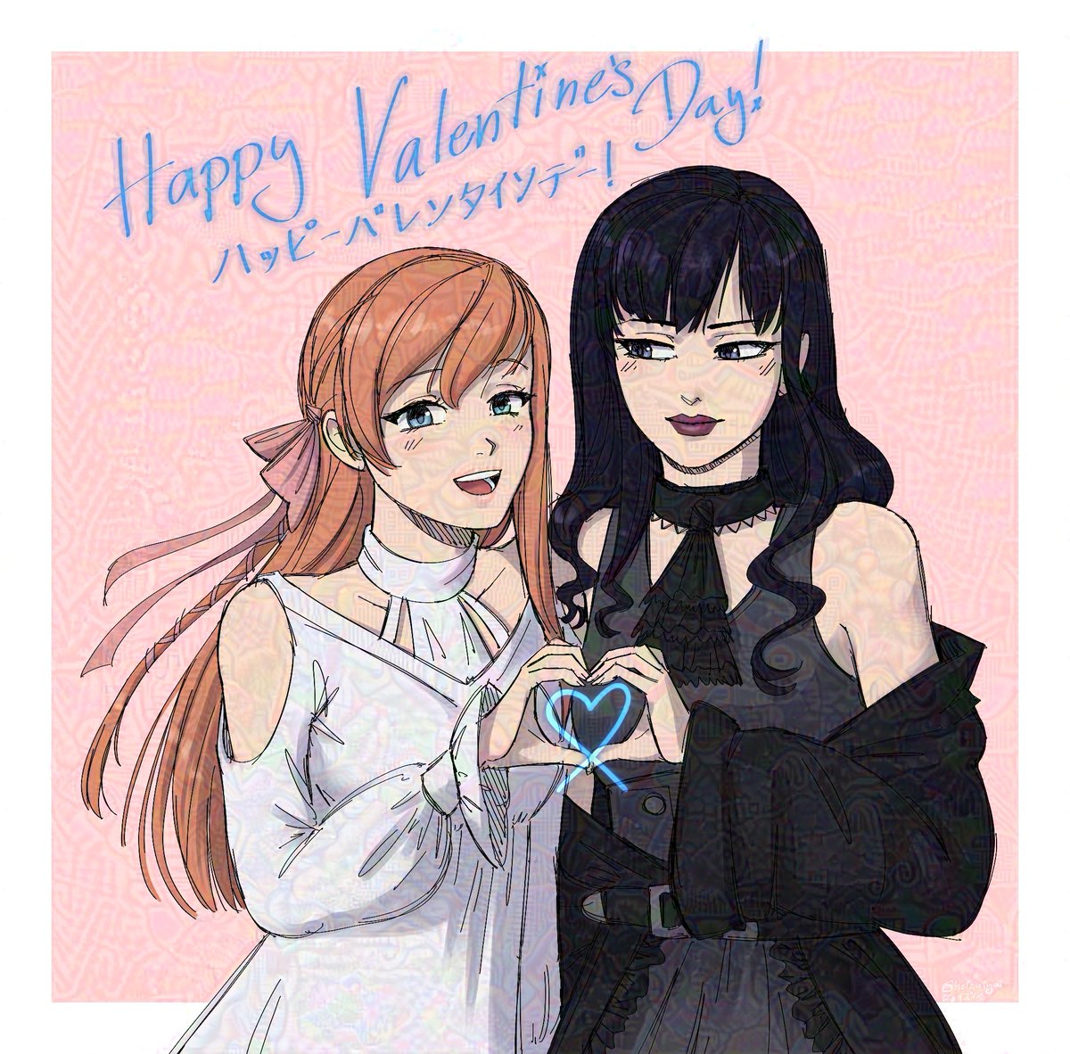 💙🖤
#FFXIV #FFXIVART #Valentines