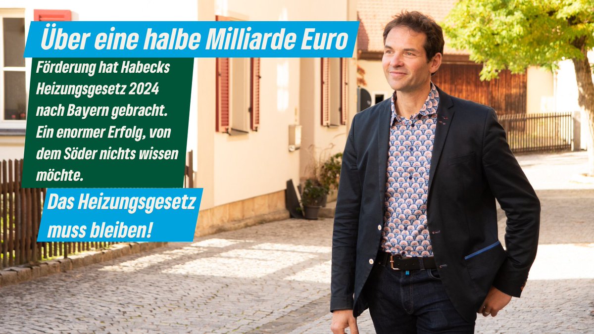 Über 42.000 Anträge für einen Heizungstausch kamen aus #Bayern. Kaum ein anderes Bundesland hat so sehr von #Habeck s #Heizungsgesetz profitiert. 
Und #Söder? 
Will alles wieder streichen.
Er schadet damit dem Freistaat Bayern. 
sueddeutsche.de/bayern/heizges…