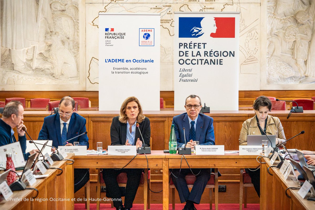 Ademe Occitanie (@ademe_occitanie) on Twitter photo 🗓️ Le 14 février, Céline VACHEY, Directrice régionale de l’<a href="/ADEME/">ADEME</a>, a présenté le bilan des actions réalisées en 2024 et les priorités pour l’année 2025, lors du Comité régional d’orientation présidé par le <a href="/PrefetOccitanie/">Préfet d'Occitanie et de la Haute-Garonne</a>.
👉 Synthèse d'activité 2024 : librairie.ademe.fr/societe-et-pol… 🗓️ Le 14 février, Céline VACHEY, Directrice régionale de l’<a href="/ADEME/">ADEME</a>, a présenté le bilan des actions réalisées en 2024 et les priorités pour l’année 2025, lors du Comité régional d’orientation présidé par le <a href="/PrefetOccitanie/">Préfet d'Occitanie et de la Haute-Garonne</a>.
👉 Synthèse d'activité 2024 : librairie.ademe.fr/societe-et-pol…