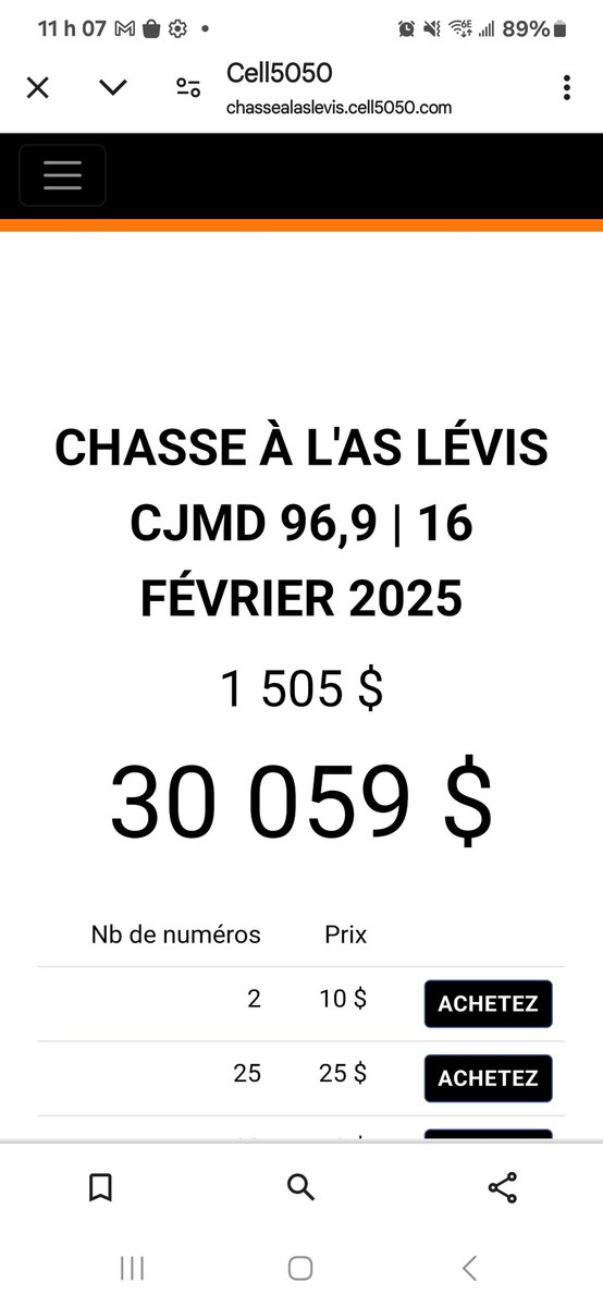 CJMD 96,9 FM Lévis tweet media
