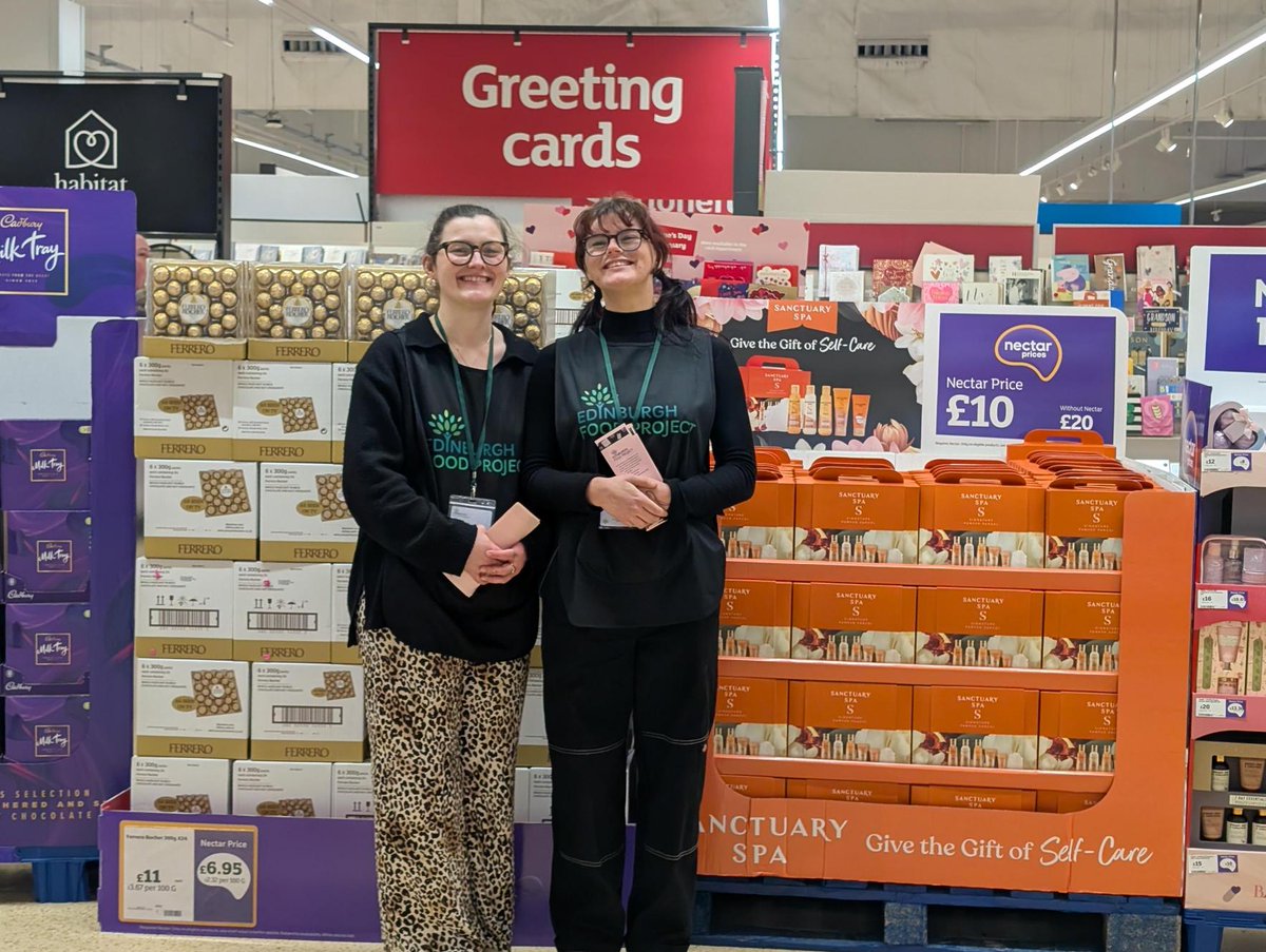 Come say 'Hi'  to our volunteers who are collecting gifts of food for the foodbanks today!
📍Sainsbury's Cameron Toll
⏰9:30am - 3:30pm
If you are able to pop an extra tin, packet, or jar in your trolley, and help people struggling to afford food. Thank you ❤️