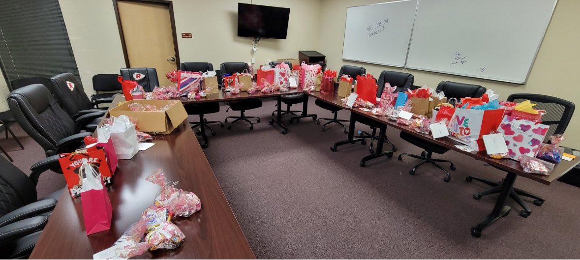 The RHS Community has shown up again in a big way! A huge shoutout to our parents and community partners for loving our teachers and staff! ❤️🏹💛
