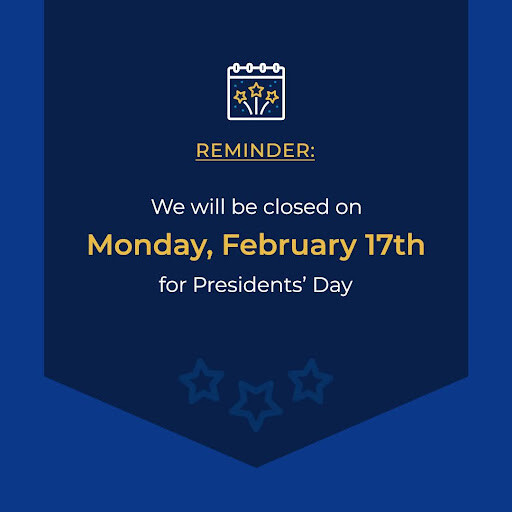 We’d like all of our valued and appreciated customers to know, all of our locations 🏦 will be closed Monday, Feb. 17, in recognition of President’s Day! We hope you can enjoy a long weekend! 👍