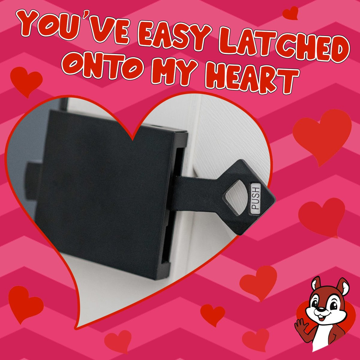 Sending you all the love this Valentine’s Day! 💖
With love, Cheeks the Chipmunk 🐿️💕