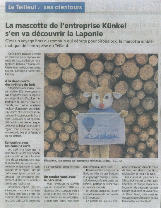 🐻✨ Sifopalock sous les projecteurs ! ✨🐻

Notre mascotte fait parler d'elle dans La Manche Libre et La Gazette de la Manche ! 🚀 Merci à nos partenaires pour cette belle mise en avant.
L'aventure continue ! 🔥 
#Sifopalock #Künkel #LaMancheLibre #LaGazette See More