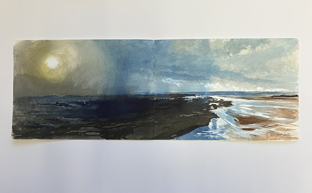 #sketchbook Winter Sun #freshwaterwest