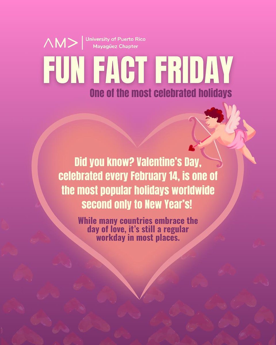 Love and marketing go hand in hand!💘 

Brands use this day to create heartwarming campaigns, boost sales, and connect with their audience through love-filled messaging. 

How does your favorite brand market Valentine’s Day?💘💌🍫💞👼🏼

#ama #amauprm #adem #ademuprm #valentinesday