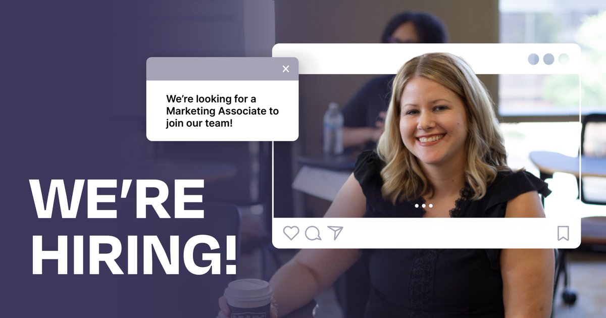 Here we GROW again!🌱Network Kansas is looking for a Marketing Associate to join our team in Wichita. If you’re a creative storyteller with a passion for entrepreneurship, this could be your chance to make an impact!

Learn more about this vital position: networkkansas.com/careers