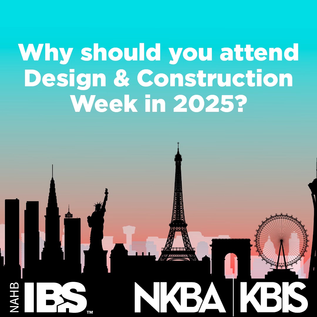 Here’s why Design and Construction Week is a must-attend event:

🔹 Discover the Latest Trends &amp; Products
🔹 Expand Your Network
🔹 Gain Valuable Industry Insights

IBS is where the future of building begins. Are you ready for it?
#IBS2025 #KBIS2025 #DCW2025 <a href="/KBIS/">KBIS</a> <a href="/IntlBldrsShow/">Builders' Show</a>