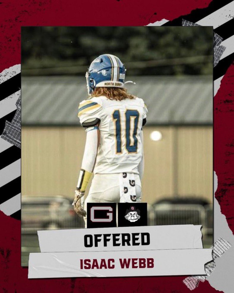 After a great visit, I’m blessed to receive an offer from Guilford College 
<a href="/thirty343543/">Coach Justin Thirtyacre</a> 
<a href="/GuilfordFB/">Guilford College Football</a>